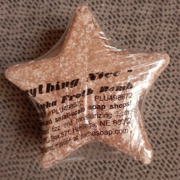 PACHA Bath Bomb *NEW* And Everything Nice Vanilla Spice Clove CRUELTY FREE - Picture 4 of 4